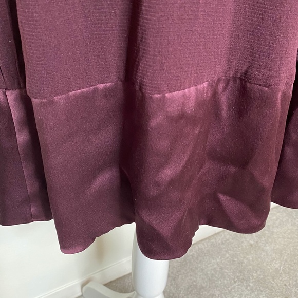 Anthropologie Weston Wear Burgundy Midi Dress - Picture 6 of 8